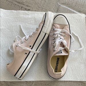 Converse Pink Low-Top Sneakers